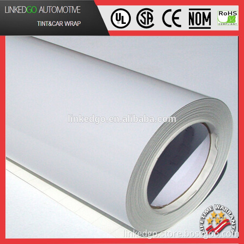 Most popular Matte white vinyl car wrap 1.52*30M self adhesive decal sticker